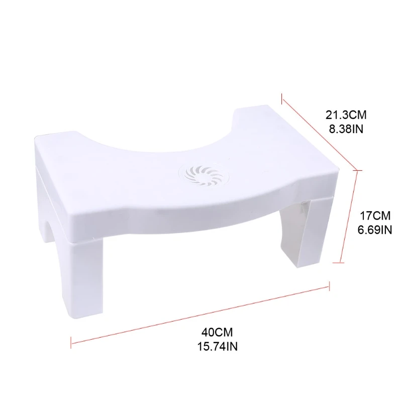 Bathroom Squatty Potty Toilet Stool Home Squatting Stool Easy Storage Toilet Seat Footstool With Fragrance Durable
Bathroom Squatty Potty Toilet Stool Home Squatting Stool Easy Storage Toilet Seat Footstool With Fragrance Durable