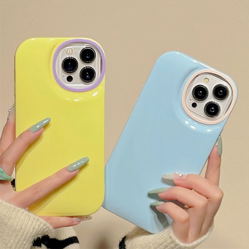 Candy Color Cute Girl Soft Bumper Phone Case For iPhone 14 13 12 11 Pro Max XS XR X 7 8 14 Plus Silicone Back Cover
Candy Color Cute Girl Soft Bumper Phone Case For iPhone 14 13 12 11 Pro Max XS XR X 7 8 14 Plus Silicone Back Cover