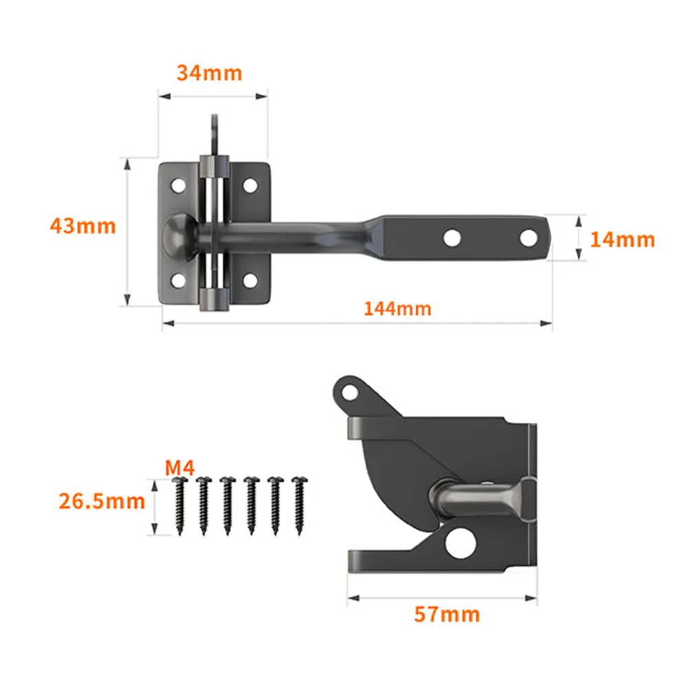 Fence Door Latch Fence Latch Home Hardware Buckle Corrosion-resistant Door Lock Fence Fence Latch Guardrail Lock
Fence Door Latch Fence Latch Home Hardware Buckle Corrosion-resistant Door Lock Fence Fence Latch Guardrail Lock