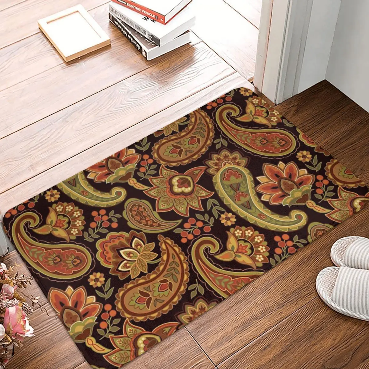 Autumn Paisley 60x40cm Carpet Polyester Floor Mats Modern Anti-Slip Festivle Gifts
Autumn Paisley 60x40cm Carpet Polyester Floor Mats Modern Anti-Slip Festivle Gifts