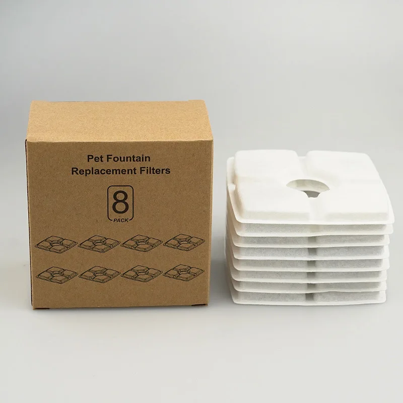 Activated Carbon Filter For Automatic Square Water Fountain Filters Replacement Filter For Cat Drinking Water Dispenser Pet Item
Activated Carbon Filter For Automatic Square Water Fountain Filters Replacement Filter For Cat Drinking Water Dispenser Pet Item