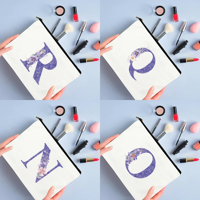 Purple Letters Women Print Cosmetic Bag Makeup Mini Organizer Free Shipping
Purple Letters Women Print Cosmetic Bag Makeup Mini Organizer Free Shipping