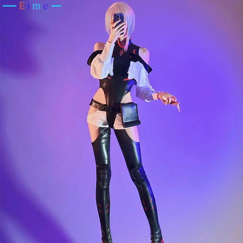 Anime Edge-runners Lucy Cosplay Costume Women Sexy Jumpsuit Coat Suit Party Clothing Halloween Uniforms
Anime Edge-runners Lucy Cosplay Costume Women Sexy Jumpsuit Coat Suit Party Clothing Halloween Uniforms