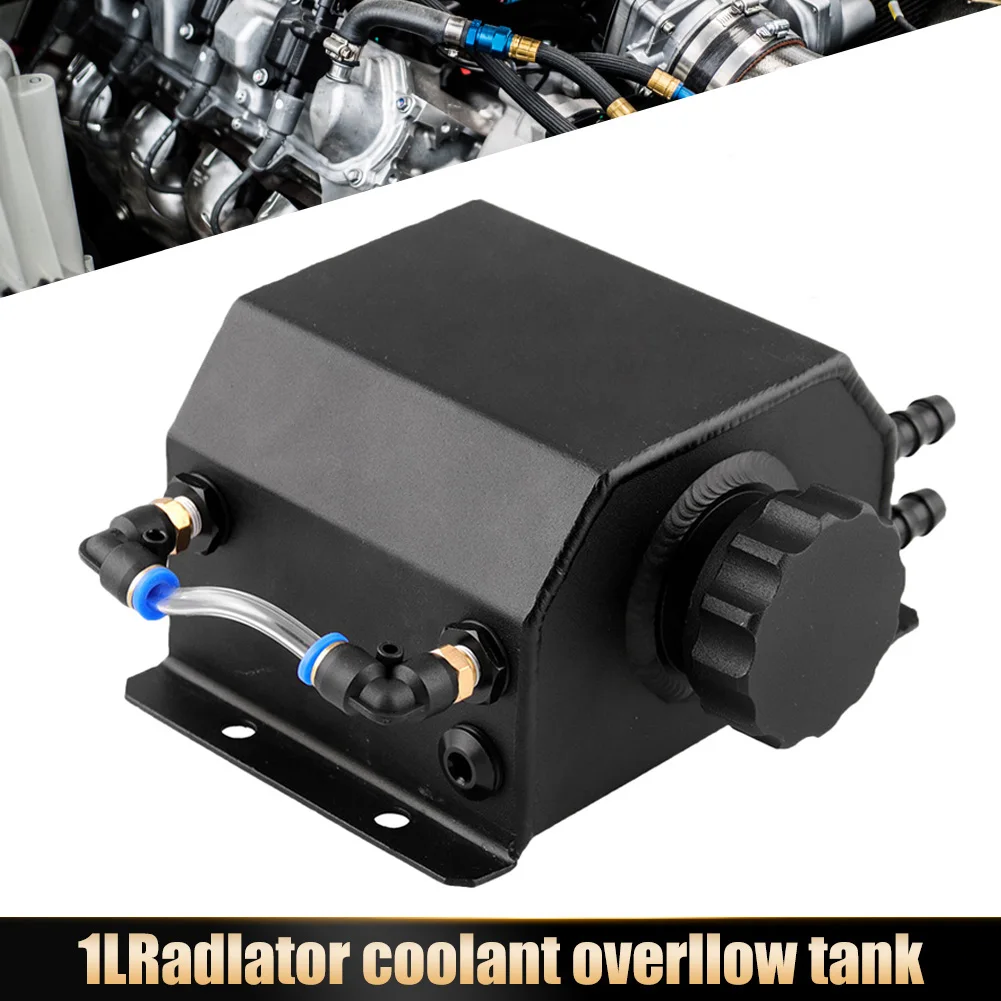 Universal 1L Aluminum Radiator Coolant Overflow Bottle Recovery Water Tank Reservoir Expansion Catch Tank Fuel Tank
Universal 1L Aluminum Radiator Coolant Overflow Bottle Recovery Water Tank Reservoir Expansion Catch Tank Fuel Tank