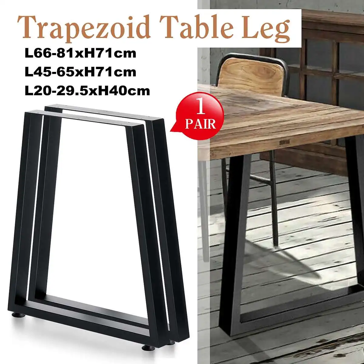 Trapezoid Table Legs Metal Coffee Tables Foot Protector Pads Sofa Table Desk Legs DIY Handicrafts Hardware Furniture Accessories
Trapezoid Table Legs Metal Coffee Tables Foot Protector Pads Sofa Table Desk Legs DIY Handicrafts Hardware Furniture Accessories