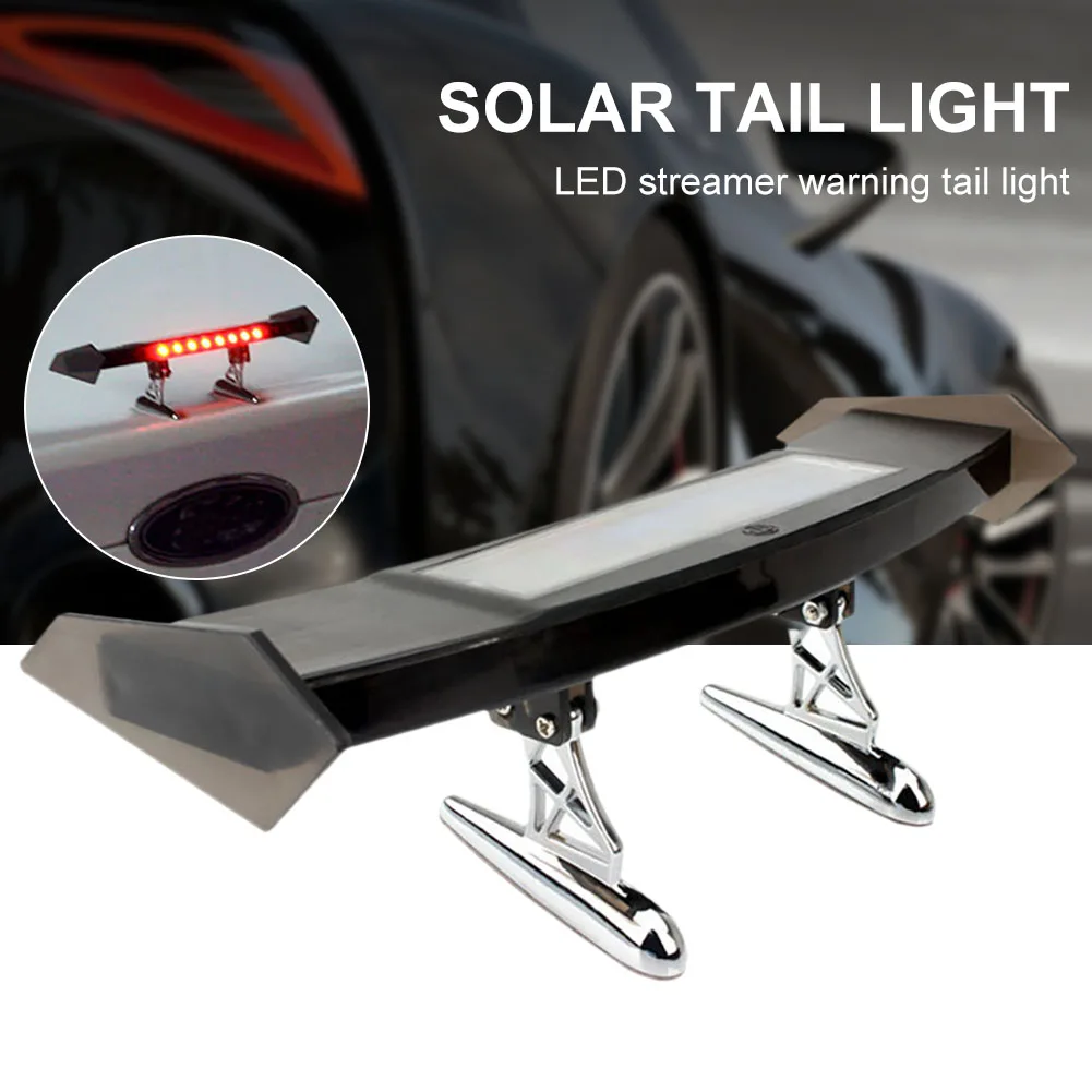 High qualityCar Brake Light Solar Powered LED Spoiler Mini Rear Wing Taillight Vibration Sensor LED Warning Lamp Turn Signal
High qualityCar Brake Light Solar Powered LED Spoiler Mini Rear Wing Taillight Vibration Sensor LED Warning Lamp Turn Signal