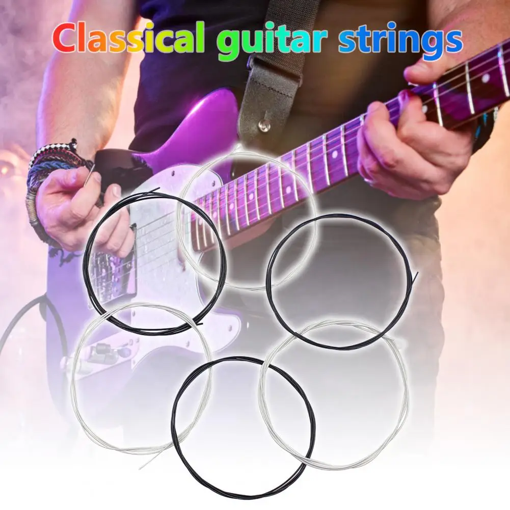 6Pcs Guitar String Practical Lightweight Normal Tension for Concert Acoustic Guitar String Guitar Accessory Kit
6Pcs Guitar String Practical Lightweight Normal Tension for Concert Acoustic Guitar String Guitar Accessory Kit