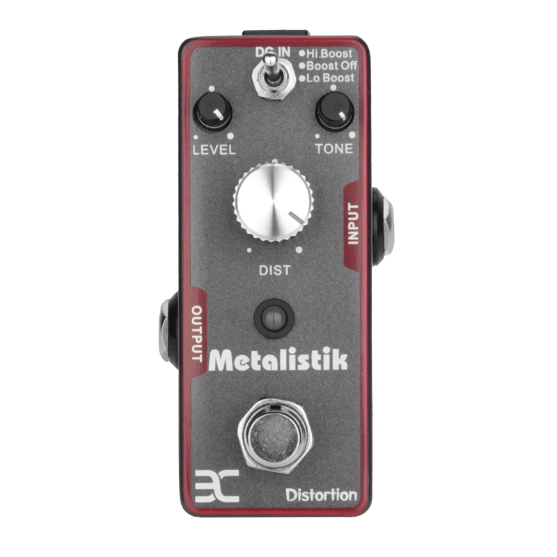 ENO TC11 Metal Distortion Electric Guitar Effects Mini Pedal Adjustable Pedals 3 Working Modes Lo Boost/BOOst Off/Hi Boost
ENO TC11 Metal Distortion Electric Guitar Effects Mini Pedal Adjustable Pedals 3 Working Modes Lo Boost/BOOst Off/Hi Boost
