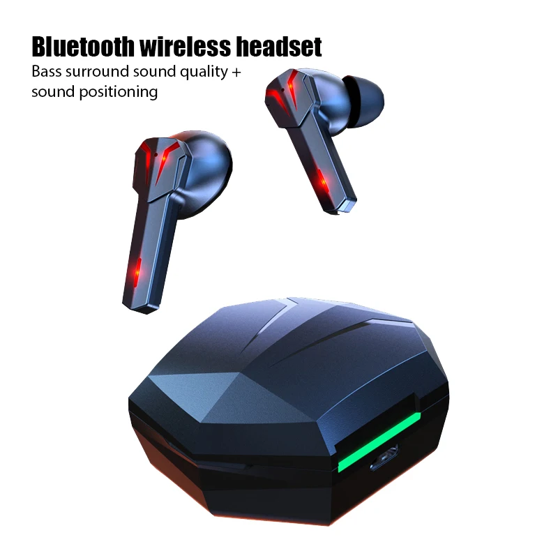 

Wireless Bluetooth Earphone TWS In Gaming Headphone Noise Cancelling Earbuds Handsfree Headset Ear Buds Low Latency