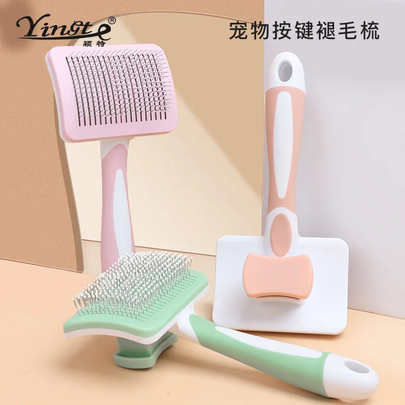 Pet Comb Dog Comb Self-Cleaning Comb Cat Comb Cat Using Float Hair Cleaning Automatic Hair Removal Comb Pet Supplies
Pet Comb Dog Comb Self-Cleaning Comb Cat Comb Cat Using Float Hair Cleaning Automatic Hair Removal Comb Pet Supplies