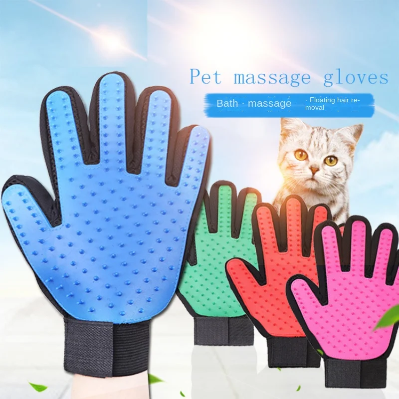 Pet Cat Glove Grooming Glove Cat Hair Deshedding Brush Remover Brush for Animal Gloves Dog Comb for Cats Bath Clean Massage Hair
Pet Cat Glove Grooming Glove Cat Hair Deshedding Brush Remover Brush for Animal Gloves Dog Comb for Cats Bath Clean Massage Hair