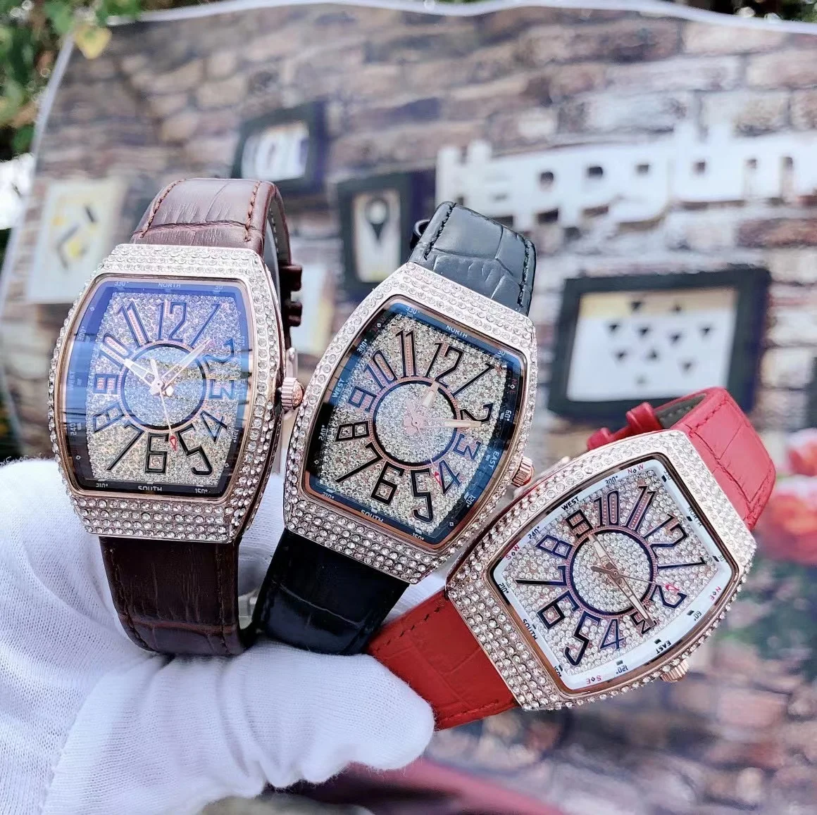 Часы наручные мужские/женские кварцевые, роскошные бриллиантовые модные, с циферблатом, для мужчин и женщин
Часы наручные мужские/женские кварцевые, роскошные бриллиантовые модные, с циферблатом, для мужчин и женщин