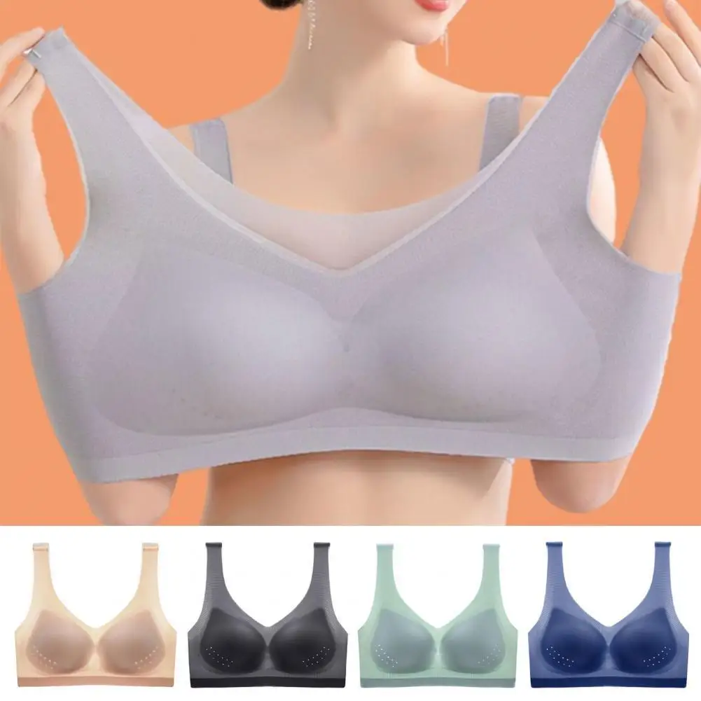 Bras Women Seamless Comfortable Gathered Bra Women's Top Lingeries Push Up Bralette Sports Bra Soft Vest Brassiere for Summer
Bras Women Seamless Comfortable Gathered Bra Women's Top Lingeries Push Up Bralette Sports Bra Soft Vest Brassiere for Summer