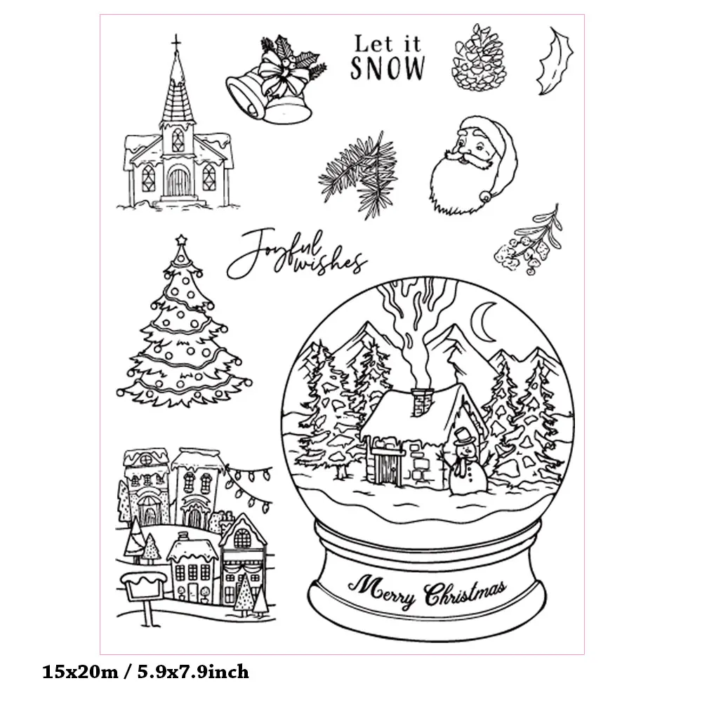 Christmas Trees Clear Stamps Seal for DIY Scrapbooking Card Transparent Stamps Making Photo Album Crafts Decoration New Stamps
Christmas Trees Clear Stamps Seal for DIY Scrapbooking Card Transparent Stamps Making Photo Album Crafts Decoration New Stamps