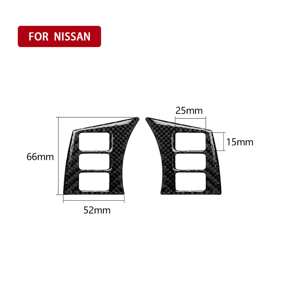 Carbon Fiber For Nissan 350Z Fit For Nissan 350Z 2003-2009 Steering Wheel Button Cover Auto Car Goods Accessories
Carbon Fiber For Nissan 350Z Fit For Nissan 350Z 2003-2009 Steering Wheel Button Cover Auto Car Goods Accessories