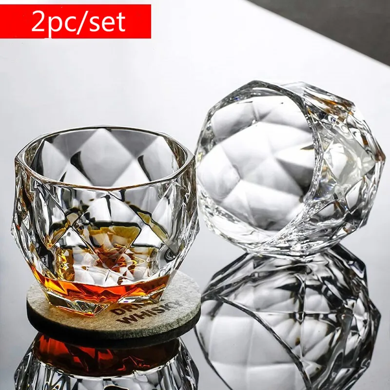 New Diamond Whisky Glass Beer Glass 300-400ML Water Cut Glass Cup Vodka Glass Drinking Equipment Home Gift Wine Glass 2pc Sets
New Diamond Whisky Glass Beer Glass 300-400ML Water Cut Glass Cup Vodka Glass Drinking Equipment Home Gift Wine Glass 2pc Sets