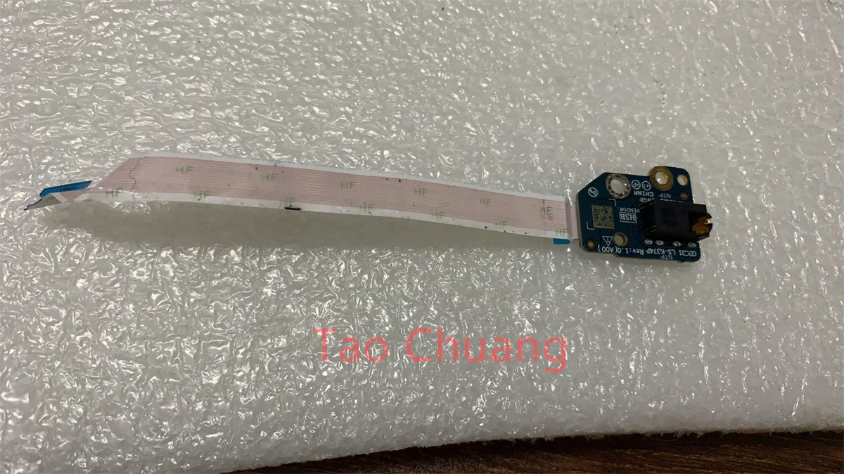 Для Dell Latitude 7420 7320 Audio Headphones 3,55 мм Jack Board Cable LS-K374P
Для Dell Latitude 7420 7320 Audio Headphones 3,55 мм Jack Board Cable LS-K374P