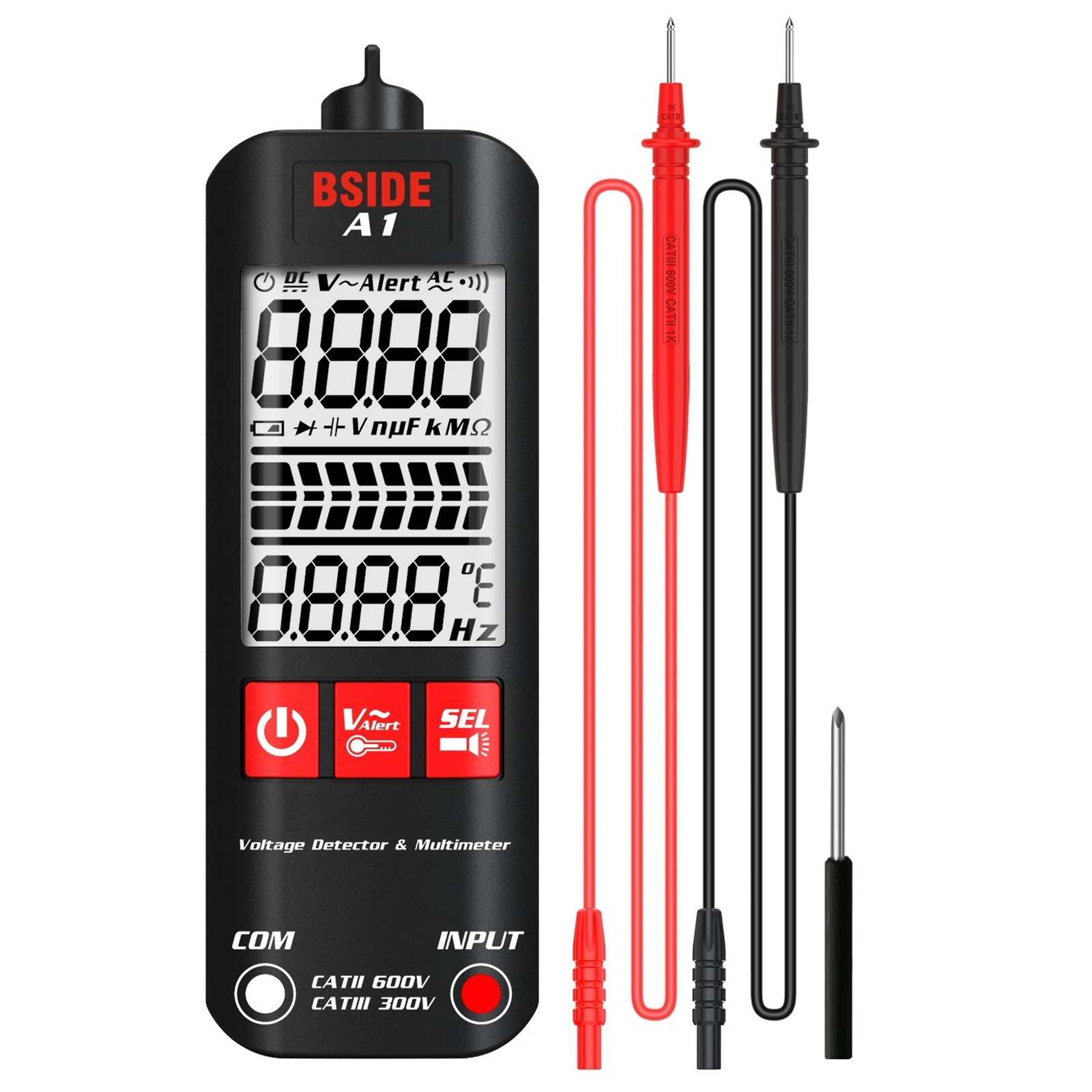 LCD Digital Multimeter DC/AC Voltage Diode Freguency Multitester Current Tester Luminous Display Anti-Burning Digital Multimeter
LCD Digital Multimeter DC/AC Voltage Diode Freguency Multitester Current Tester Luminous Display Anti-Burning Digital Multimeter