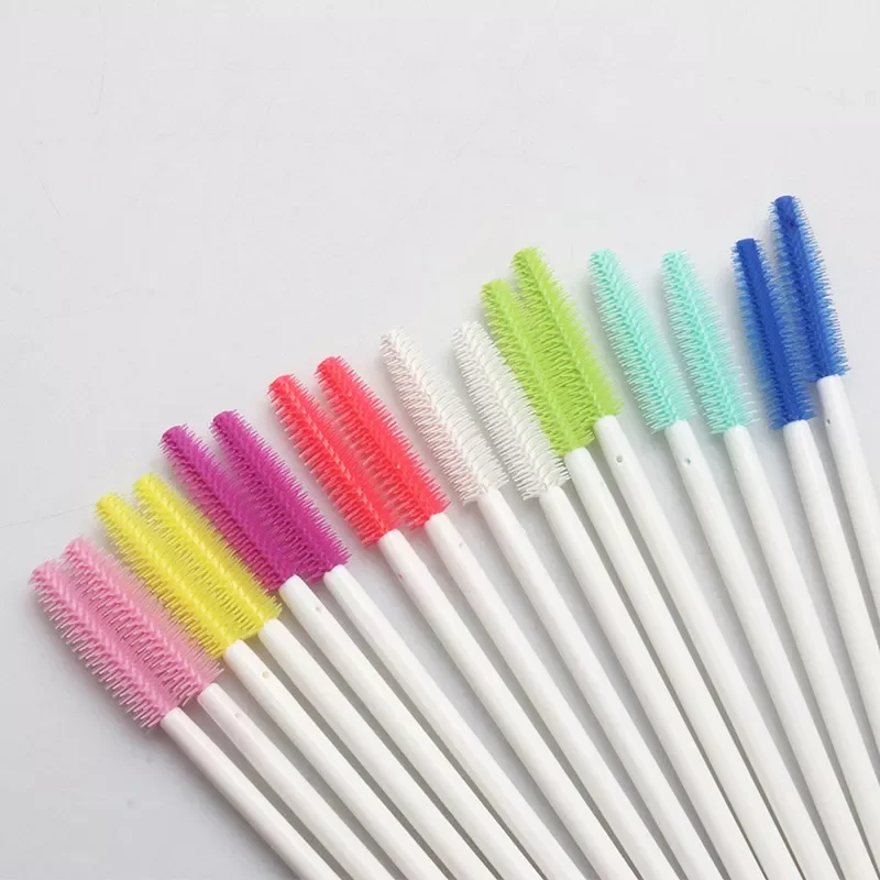 pcs Disposable Silicone Eyelashes Brushes white Handle Applicator Mascara Stick Brush Eyelash Extension women Makeup Tools
pcs Disposable Silicone Eyelashes Brushes white Handle Applicator Mascara Stick Brush Eyelash Extension women Makeup Tools