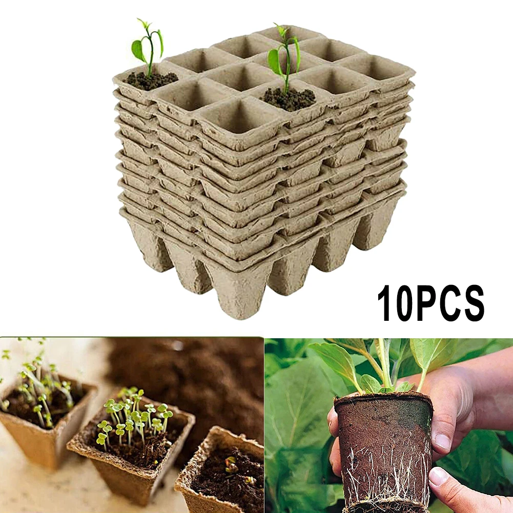10pcs 12 Hole Biodegradable Nursery Pots Paper Tray Starting Garden Nursery Plant Trays Plant Pots Planting Garden Tool Part
10pcs 12 Hole Biodegradable Nursery Pots Paper Tray Starting Garden Nursery Plant Trays Plant Pots Planting Garden Tool Part