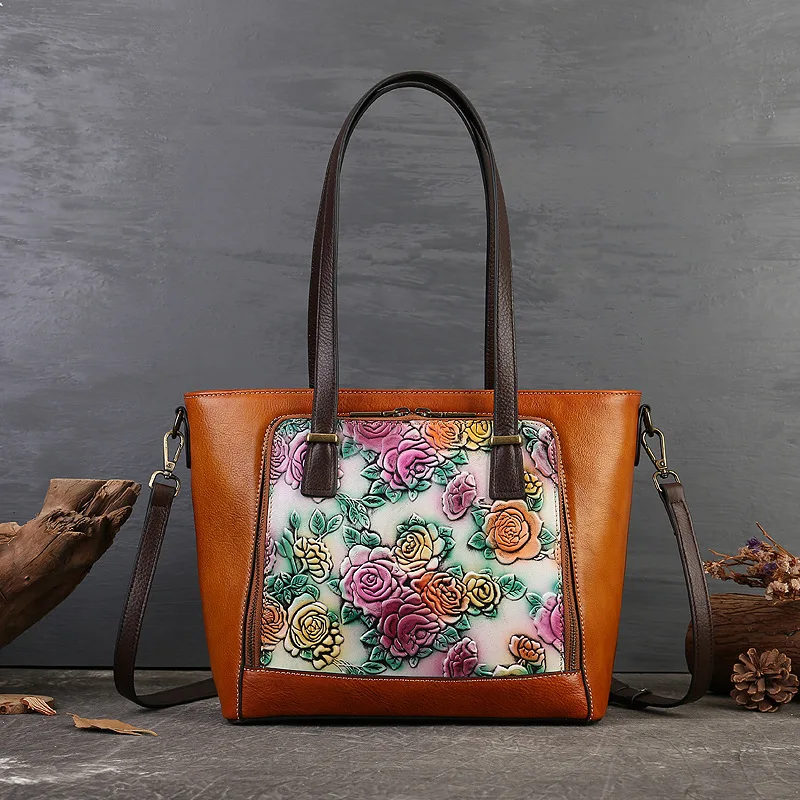 Женская сумка-тоут из натуральной воловьей кожи, M941
Женская сумка-тоут из натуральной воловьей кожи, M941