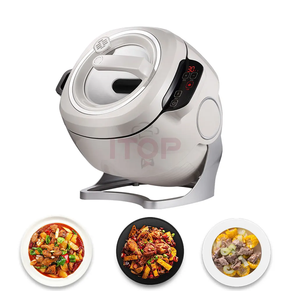 Intelligent Stainless Steel Wok Cooking Machine Electrical Cooking Machine Robot
Intelligent Stainless Steel Wok Cooking Machine Electrical Cooking Machine Robot