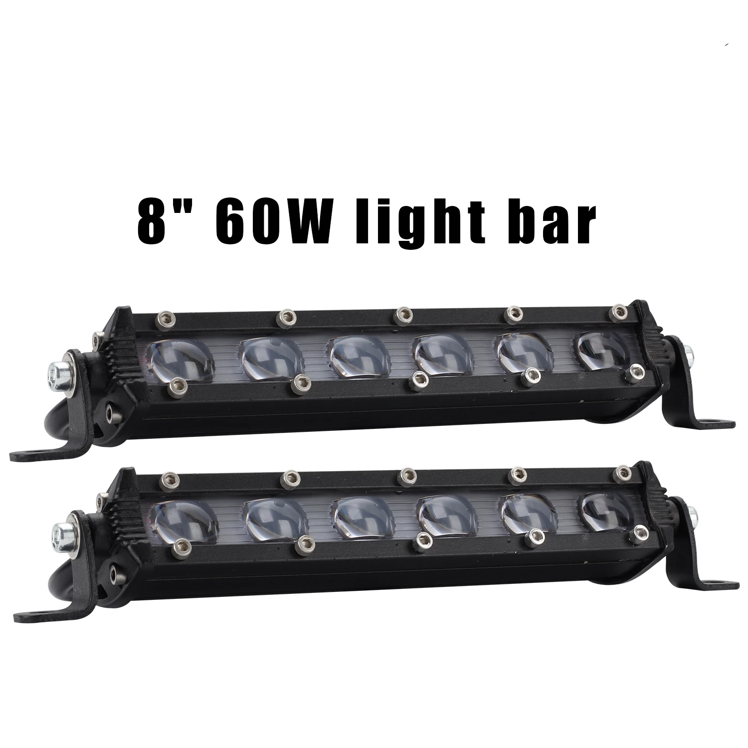 8 inch 60W 6D LED Work Light Bar 12V Headlight Lens Driving Running Light Fog Lamp for Motorcycle Car Offroad 4WD SUV ATV Truck
8 inch 60W 6D LED Work Light Bar 12V Headlight Lens Driving Running Light Fog Lamp for Motorcycle Car Offroad 4WD SUV ATV Truck