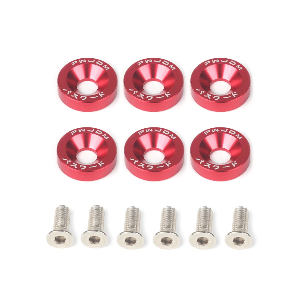 Алюминий M8, 6 шт./упак., модифицированные автомобильные шестигранные крепления, шайба крыла, JDM, вогнутые винты для бампера двигателя
Алюминий M8, 6 шт./упак., модифицированные автомобильные шестигранные крепления, шайба крыла, JDM, вогнутые винты для бампера двигателя