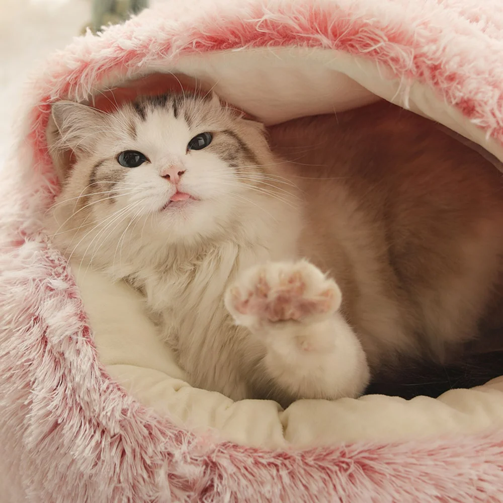 Winter Cat House Nest Kennel Cats Sofa Mat Warm Round Cat Kitten Hot Plush Pet Dog bed Cat Bed pet bed
Winter Cat House Nest Kennel Cats Sofa Mat Warm Round Cat Kitten Hot Plush Pet Dog bed Cat Bed pet bed