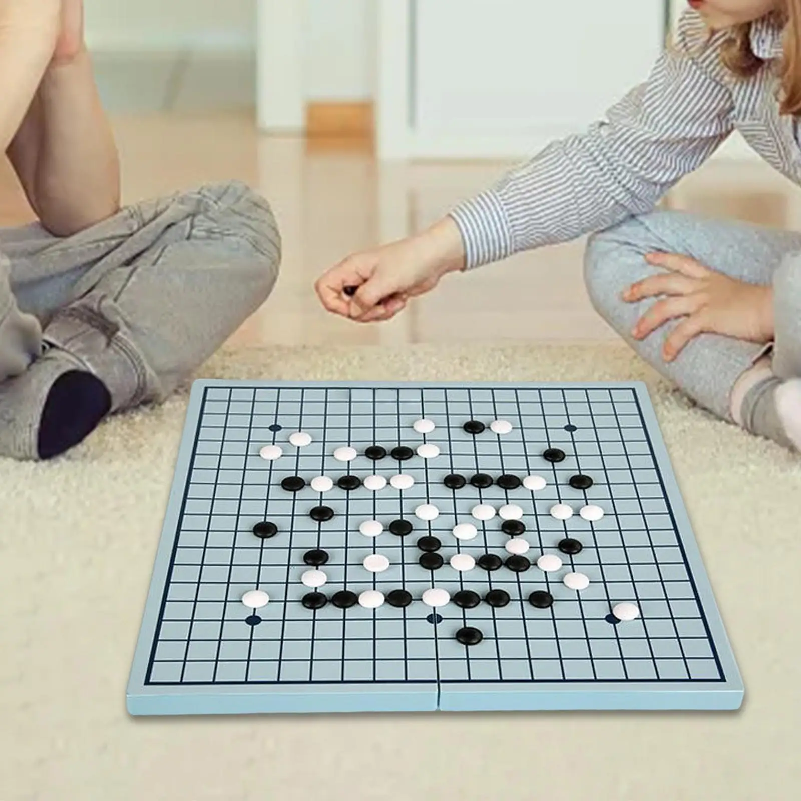

Go Set складная доска 18x18 классическая китайская стратегическая настольная игра для семьи