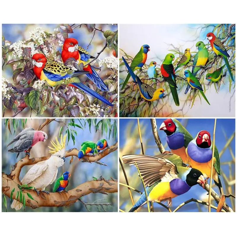 CHENISTORY Full Square / Round Diamond Painting For Adults Bird Animal Kits Diamond Mosaic Tree Embroidery Home Decoration
CHENISTORY Full Square / Round Diamond Painting For Adults Bird Animal Kits Diamond Mosaic Tree Embroidery Home Decoration