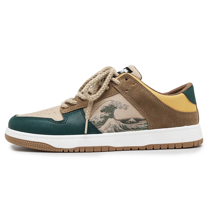 2022 Spring Canvas Trend New Men's Shoes Niche Ukiyo-e Print Lightweight Sports Shoes Casual Sports Shoes Patchwork Retro Shoes
2022 Spring Canvas Trend New Men's Shoes Niche Ukiyo-e Print Lightweight Sports Shoes Casual Sports Shoes Patchwork Retro Shoes