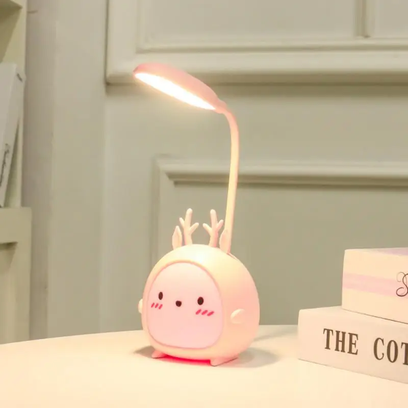 Led Desk Lamp Foldable Eye Protection Table Lamp Bedside USB Chargeable Reading Night Light Cartoon Deer Cute Gift Desk Lamp
Led Desk Lamp Foldable Eye Protection Table Lamp Bedside USB Chargeable Reading Night Light Cartoon Deer Cute Gift Desk Lamp