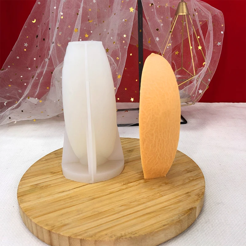 Cantaloupe Fruit Candle Abrasive Gypsum Silicone Candle New DIY Personalized Candle Mold
Cantaloupe Fruit Candle Abrasive Gypsum Silicone Candle New DIY Personalized Candle Mold