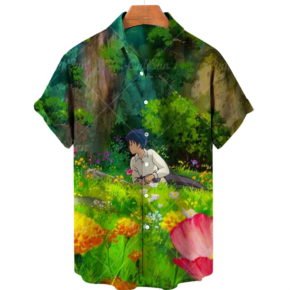 Anime Hawaiian shirt men's summer beach vacation men's shirt retro street men's shirt
Anime Hawaiian shirt men's summer beach vacation men's shirt retro street men's shirt