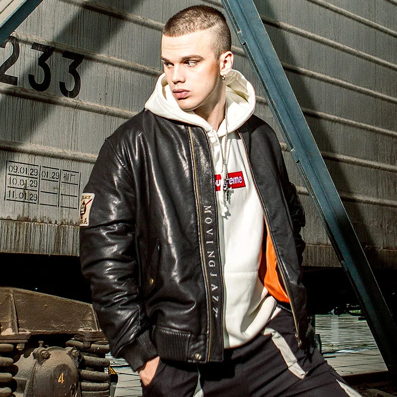 Men's Top Sheep Leather Down Jacket Plus Size Super Warm Autumn Winter Military Coat
Men's Top Sheep Leather Down Jacket Plus Size Super Warm Autumn Winter Military Coat