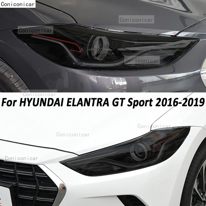 2 Pcs Car Headlight Protective Film Front Light Lamp Smoked Black TPU Protect Sticker For HYUNDAI ELANTRA GT Sport 2016-2019 18
2 Pcs Car Headlight Protective Film Front Light Lamp Smoked Black TPU Protect Sticker For HYUNDAI ELANTRA GT Sport 2016-2019 18