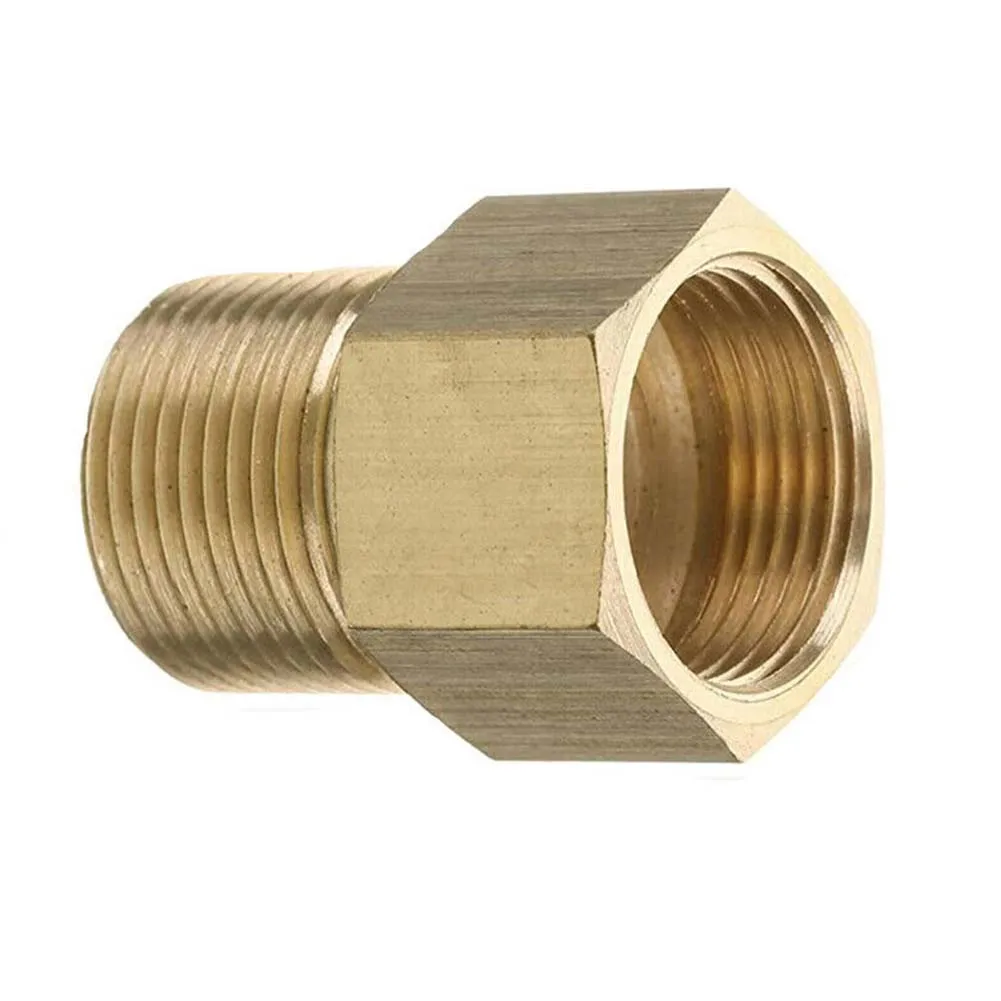 M22 14mm Female Thread To G1/2 Male Metric Adapter High Pressure Washer Brass Coupler 4500 PSI Universal Connector Tube Fittings
M22 14mm Female Thread To G1/2 Male Metric Adapter High Pressure Washer Brass Coupler 4500 PSI Universal Connector Tube Fittings