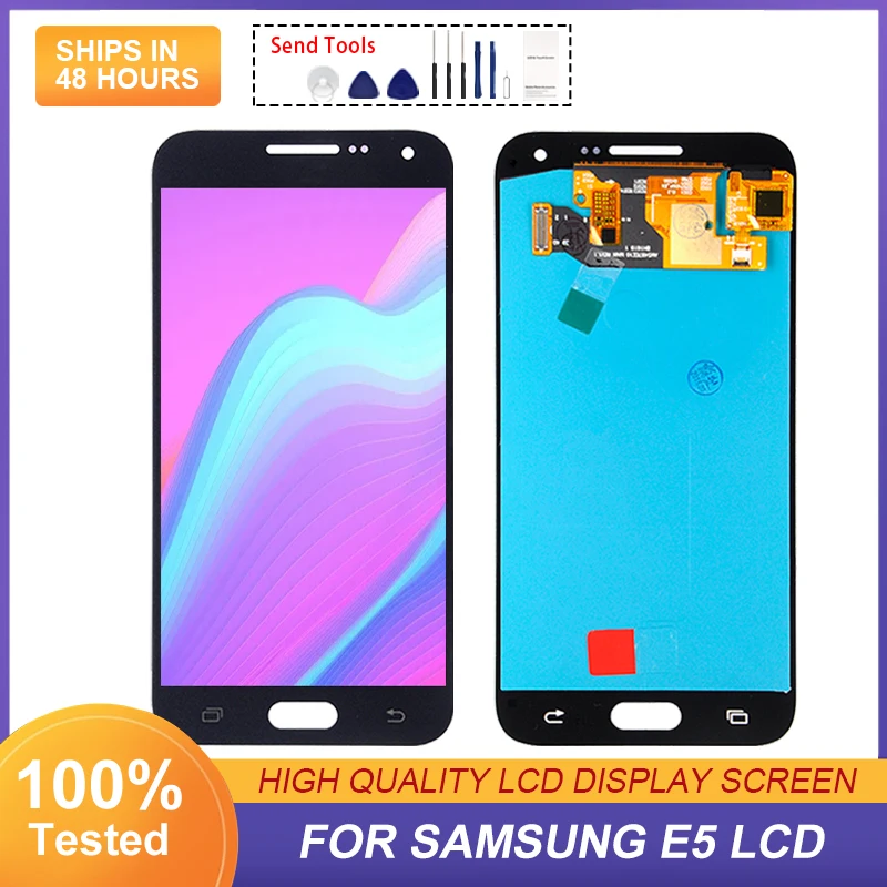 OLED E5 Display For Samsung Galaxy E500 Lcd Touch Panel Screen Digitizer Assembly Free Shipping With Tools 1PCS
OLED E5 Display For Samsung Galaxy E500 Lcd Touch Panel Screen Digitizer Assembly Free Shipping With Tools 1PCS