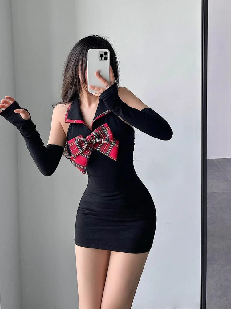 Solid Color Slash Neck Long Sleeve Slit Women Summer New Sweet And Spicy Girl Sexy Tight Stretch Thin Dress Y682
Solid Color Slash Neck Long Sleeve Slit Women Summer New Sweet And Spicy Girl Sexy Tight Stretch Thin Dress Y682