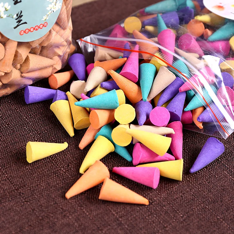 YXYMCF 100/250/500 Pcs Bulk Lavender Jasmine Indian Inense Cones Anti-Odour Lemon Sandalwood Peony Mint Scents Living Room
YXYMCF 100/250/500 Pcs Bulk Lavender Jasmine Indian Inense Cones Anti-Odour Lemon Sandalwood Peony Mint Scents Living Room