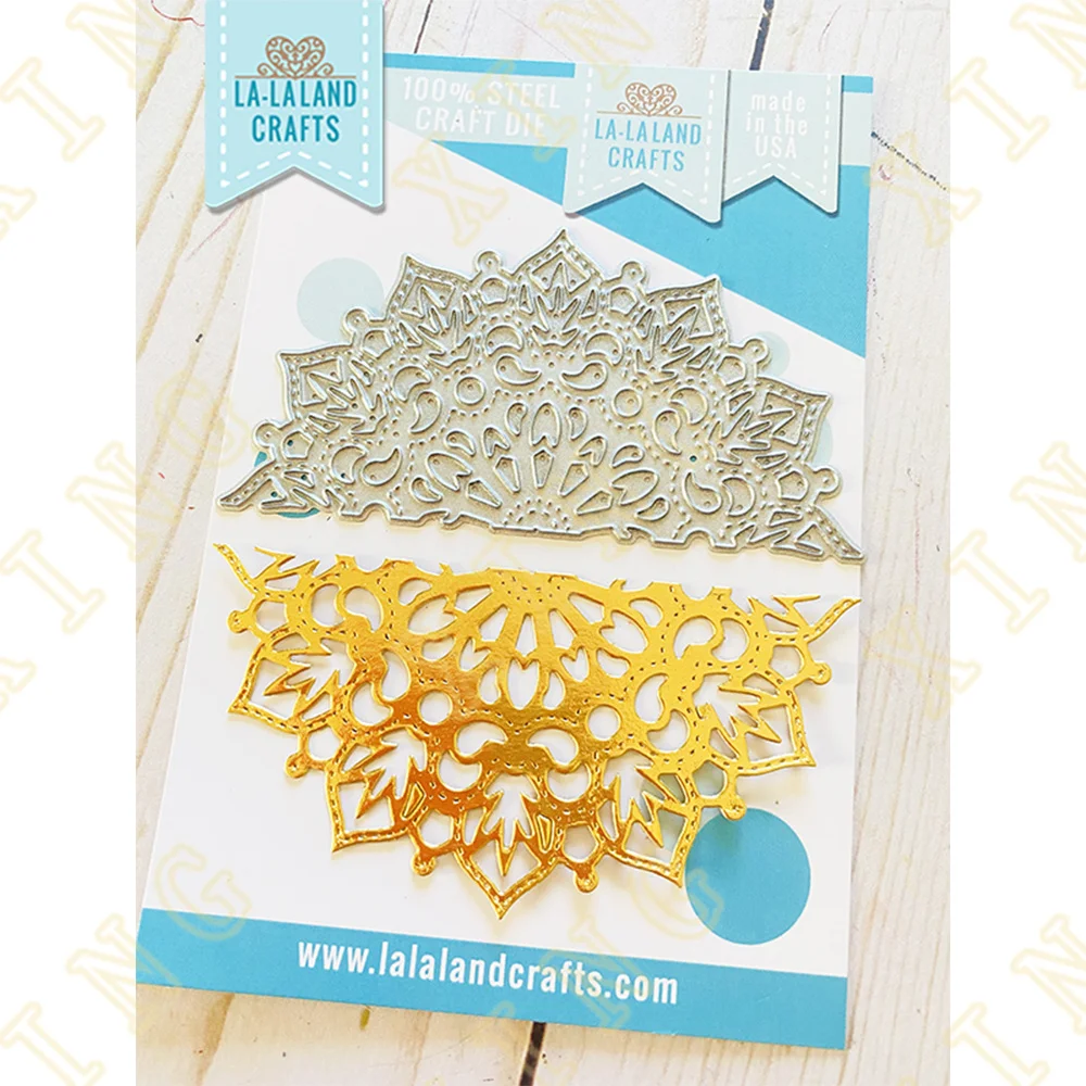 Half Mandala 2022 New Metal Cutting Dies Scrapbook Diary Decoration Stencil Embossing Template Diy Greeting Card Handmade
Half Mandala 2022 New Metal Cutting Dies Scrapbook Diary Decoration Stencil Embossing Template Diy Greeting Card Handmade