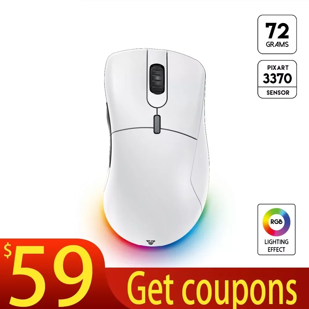 New XD5 Wired And Wireless Mouse Pixart 3370 ADJUSTABLE LOD For Mause Gamer Only 72g And 40 Operation Hours
New XD5 Wired And Wireless Mouse Pixart 3370 ADJUSTABLE LOD For Mause Gamer Only 72g And 40 Operation Hours