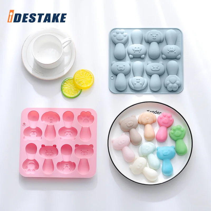 Cartoon Cheese Molar Rod Making Mold Baby Food Ointment Candy Pudding Chocolate Silicone Mold 8 Holes DIY Cake Baking Tools
Cartoon Cheese Molar Rod Making Mold Baby Food Ointment Candy Pudding Chocolate Silicone Mold 8 Holes DIY Cake Baking Tools