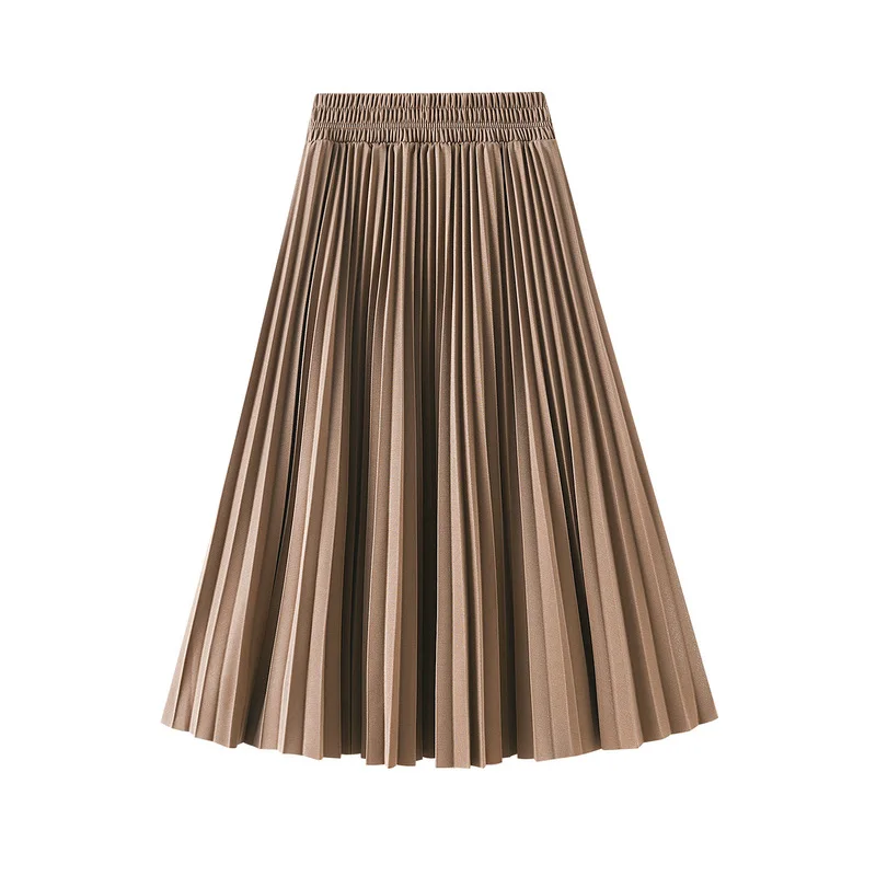 Pleated Skirts Women's A-line Skirts Mid-length Female New High-waisted Casual Pleated Skirts Large Swing Skirts
Pleated Skirts Women's A-line Skirts Mid-length Female New High-waisted Casual Pleated Skirts Large Swing Skirts