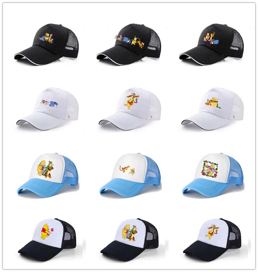 New Disney Series Baseball Cap Hip Hop Cap Winnie The Pooh Kids Dome Men's Sun Hat Back Button Cap School Gora Stranger Things
New Disney Series Baseball Cap Hip Hop Cap Winnie The Pooh Kids Dome Men's Sun Hat Back Button Cap School Gora Stranger Things
