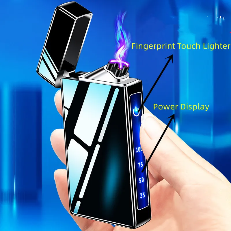 Электрическая зажигалка USB Type C, новая модель, перезаряжаемая, двойная дуга, сенсорный экран, светодиодный дисплей, импульсный бренд, оригина...
Электрическая зажигалка USB Type C, новая модель, перезаряжаемая, двойная дуга, сенсорный экран, светодиодный дисплей, импульсный бренд, оригина...