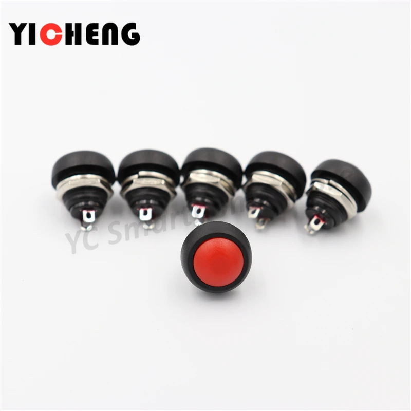 1Pcs PBS-33B push button switch 12MM small waterproof self-reset switch Round power lock-free reset switch spherical
1Pcs PBS-33B push button switch 12MM small waterproof self-reset switch Round power lock-free reset switch spherical