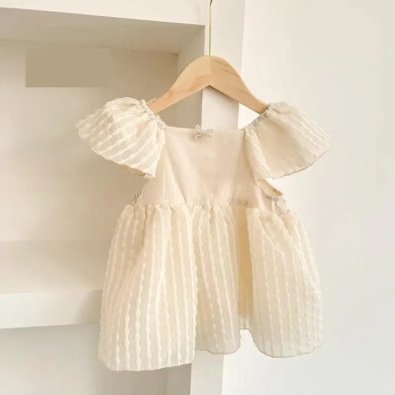 2022 Summer New Baby Girl Fly Sleeve Princess Bodysuit Breathable Clothes Cute Infant Jumpsuit Fashion Girls Dress + Headband
2022 Summer New Baby Girl Fly Sleeve Princess Bodysuit Breathable Clothes Cute Infant Jumpsuit Fashion Girls Dress + Headband