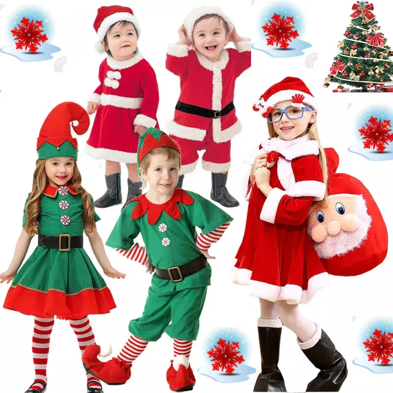 Kids Christmas Role Play Costume Christmas Boys Girls Suit Toddler New Year Carnival Costume Suit Christmas Dress Party Clothes
Kids Christmas Role Play Costume Christmas Boys Girls Suit Toddler New Year Carnival Costume Suit Christmas Dress Party Clothes